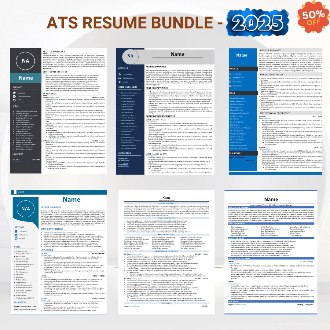 ATS-Optimized Resume Templates