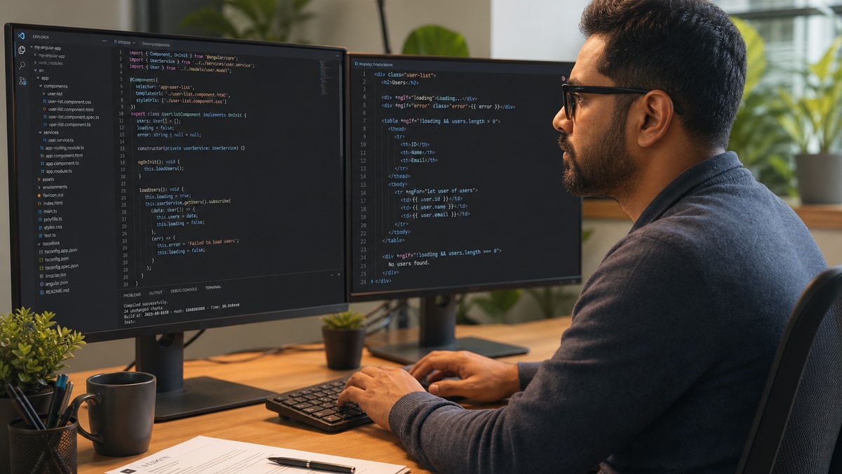 Angular Developer Resume Keywords for US ATS | HireFlow — HireFlow career guide