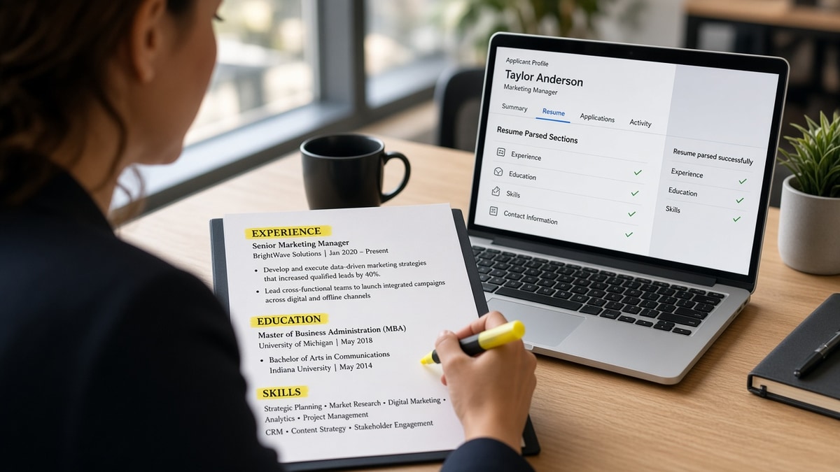 ATS Headings That Recruiters Actually Recognize — HireFlow career guide