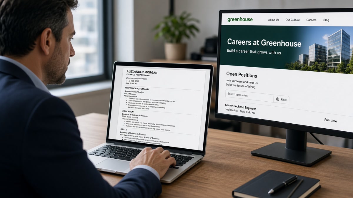 Greenhouse ATS Resume Errors for US Finance Applications — HireFlow career guide