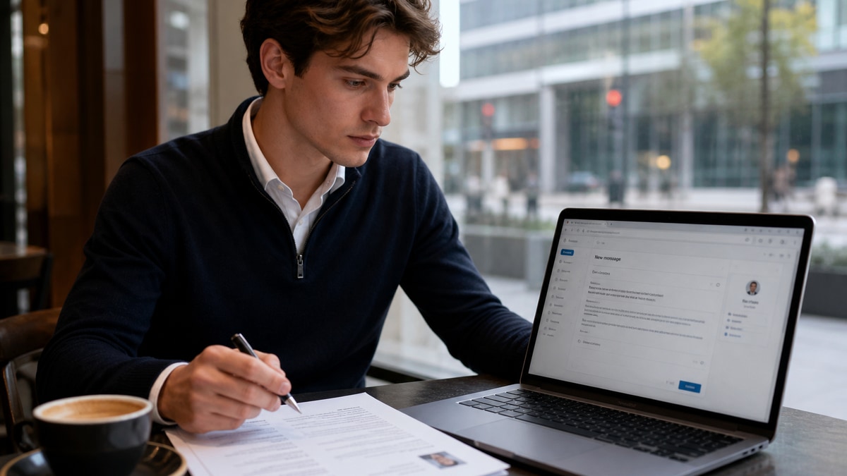 LinkedIn Scripts for EU Entry-Level Finance Roles — HireFlow career guide