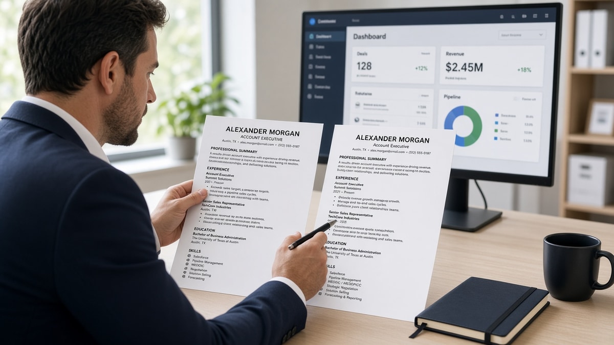 Best Resume Templates for Sales Roles — HireFlow career guide