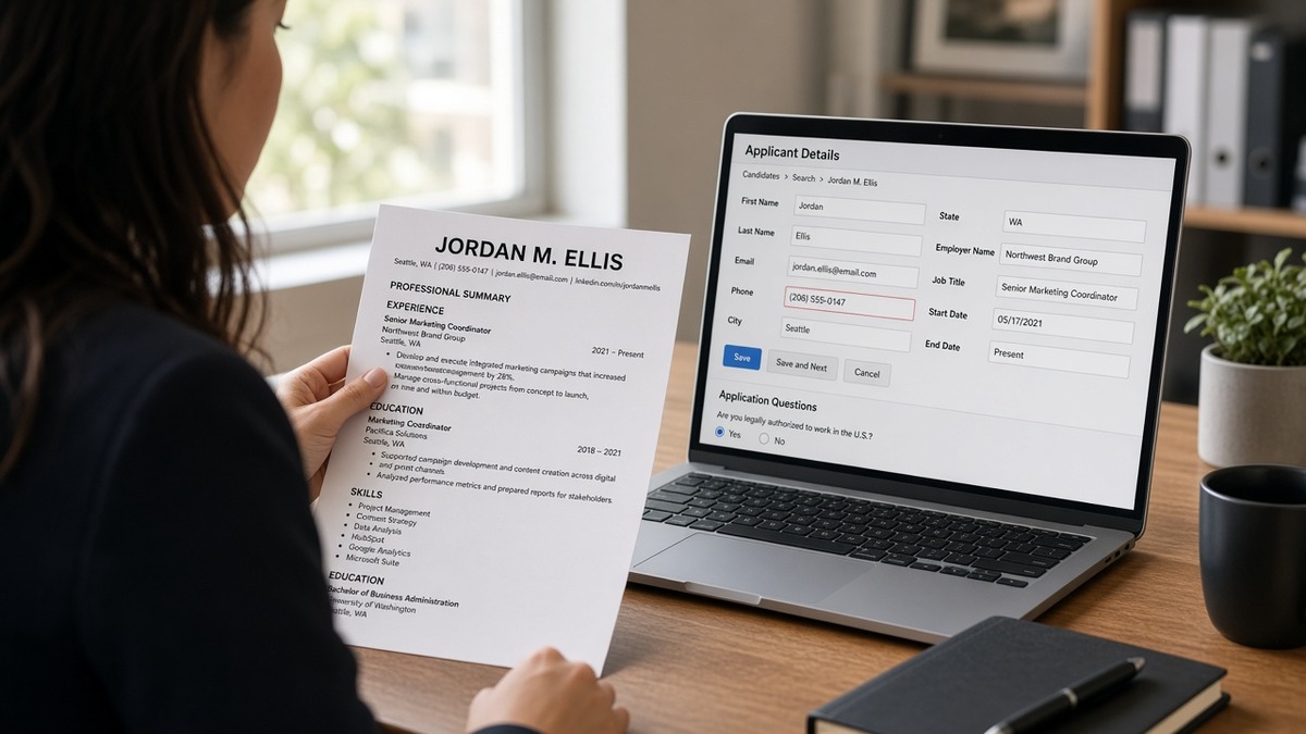 Common ATS Field Mapping Errors for US Candidates — HireFlow career guide