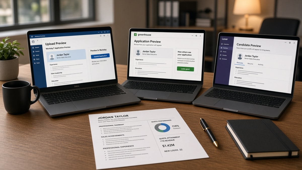 Workday vs Greenhouse vs Lever: Sales Resume Parsing — HireFlow career guide