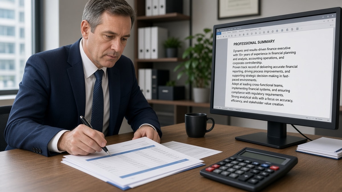 Controller Resume Summary Examples (Recruiter Picks) — HireFlow career guide