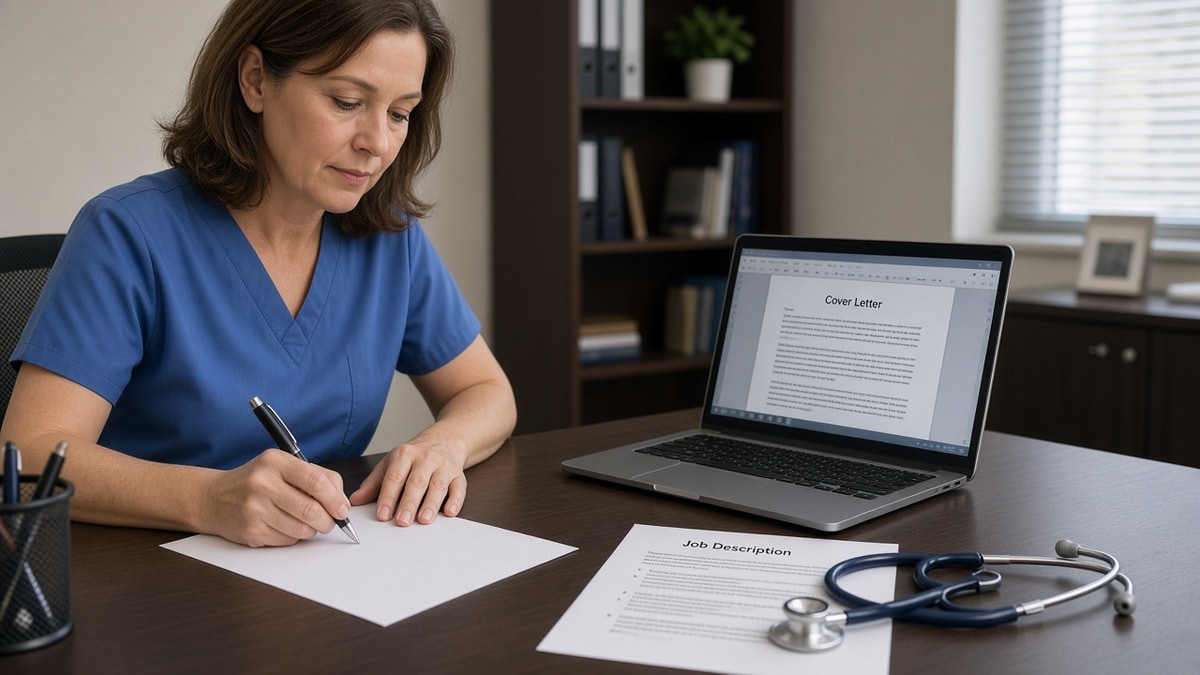 Cover Letter Examples for US Senior Healthcare Roles — HireFlow career guide