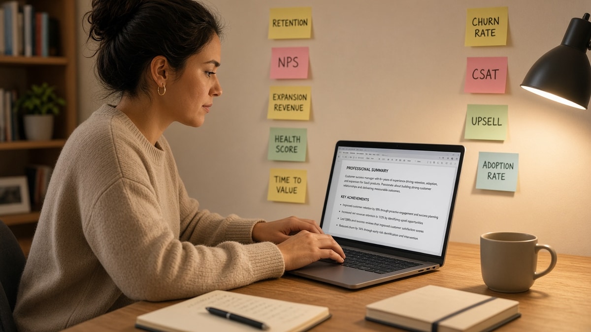 Customer Success Manager Resume Keywords (US ATS) — HireFlow career guide