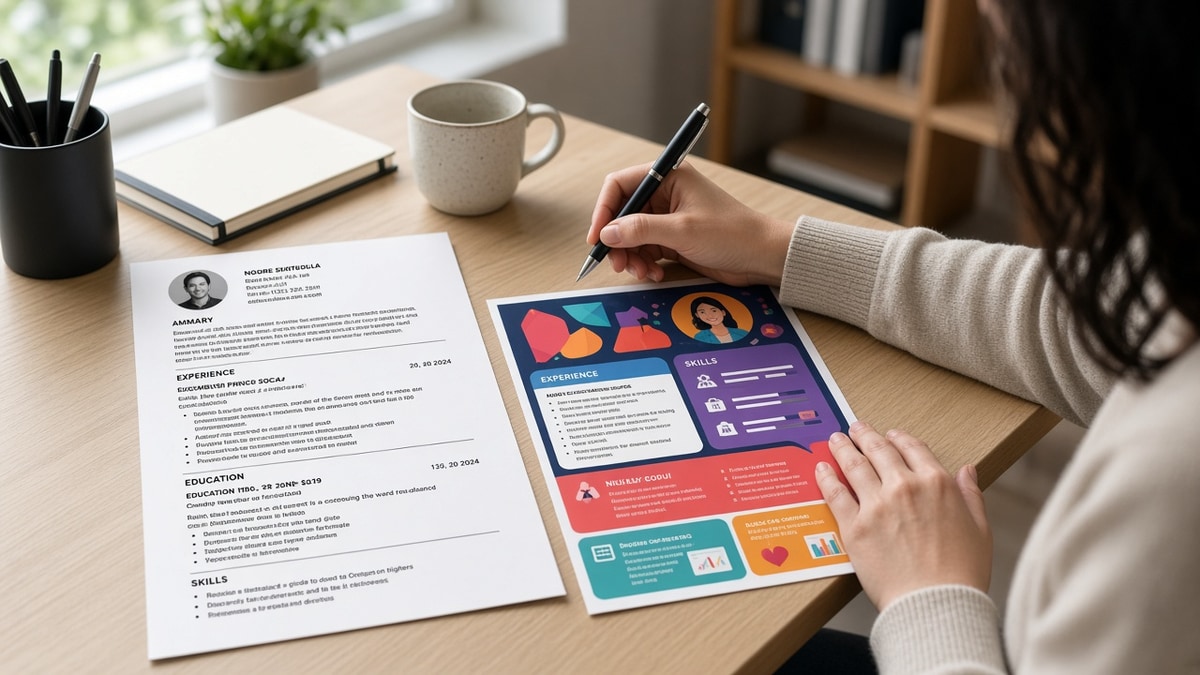 Design Resume Without Visual Template (US ATS Strategy) — HireFlow career guide