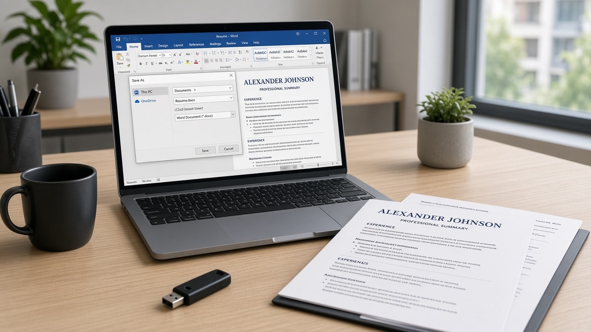 DOCX Export Settings for US ATS Parsing: Word Guide — HireFlow career guide
