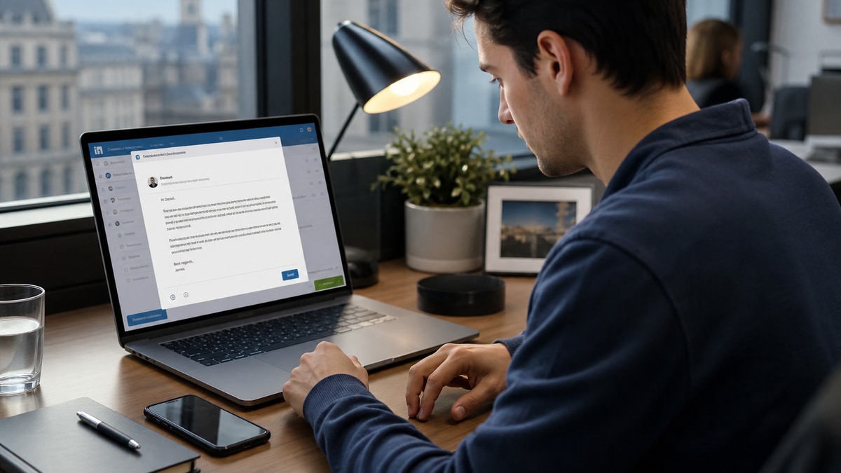 UK Junior IT LinkedIn Cold Message Templates Guide — HireFlow career guide