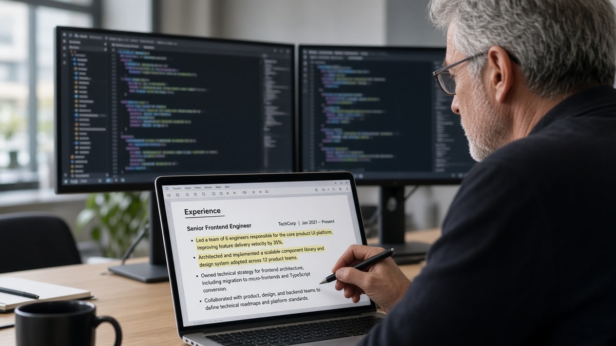 Frontend Lead Resume: How to Show Scope (US) — HireFlow career guide