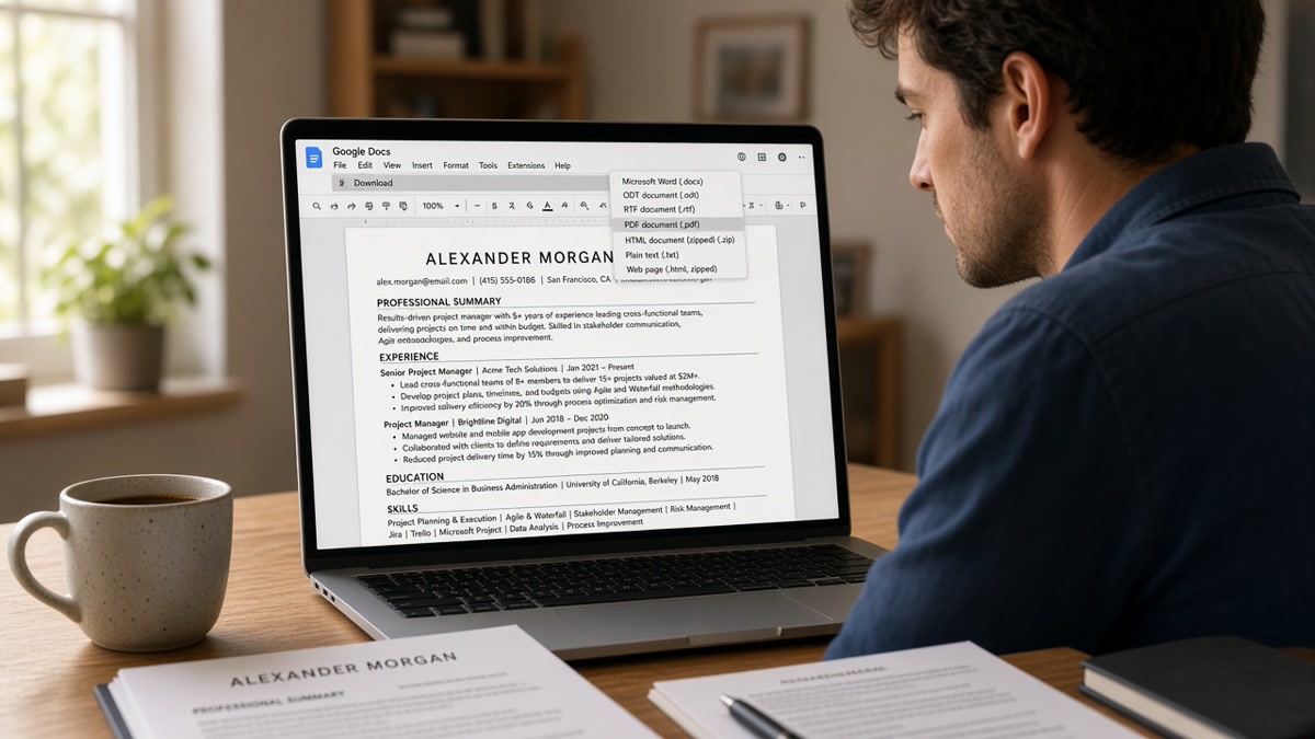 Google Docs Resume Formatting Issues After Export: Fixes — HireFlow career guide