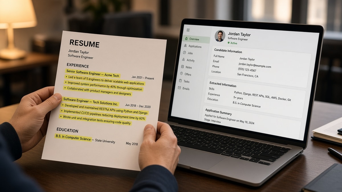 How Resume Bullet Points Are Parsed — HireFlow career guide