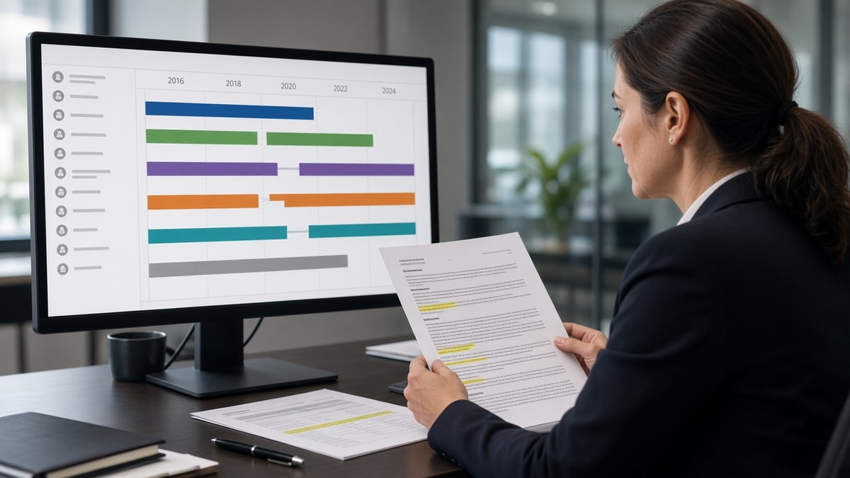 How Resume Timelines Are Scored by ATS and Recruiters — HireFlow career guide