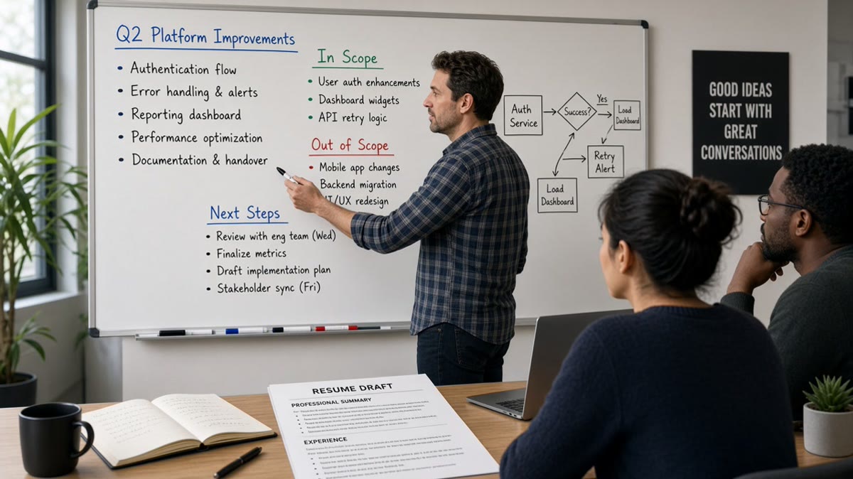 How to Add Leadership to Your Resume Without Managing People — HireFlow career guide