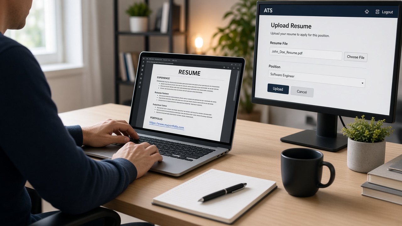 How to Add Portfolio Links Without Breaking ATS — HireFlow career guide