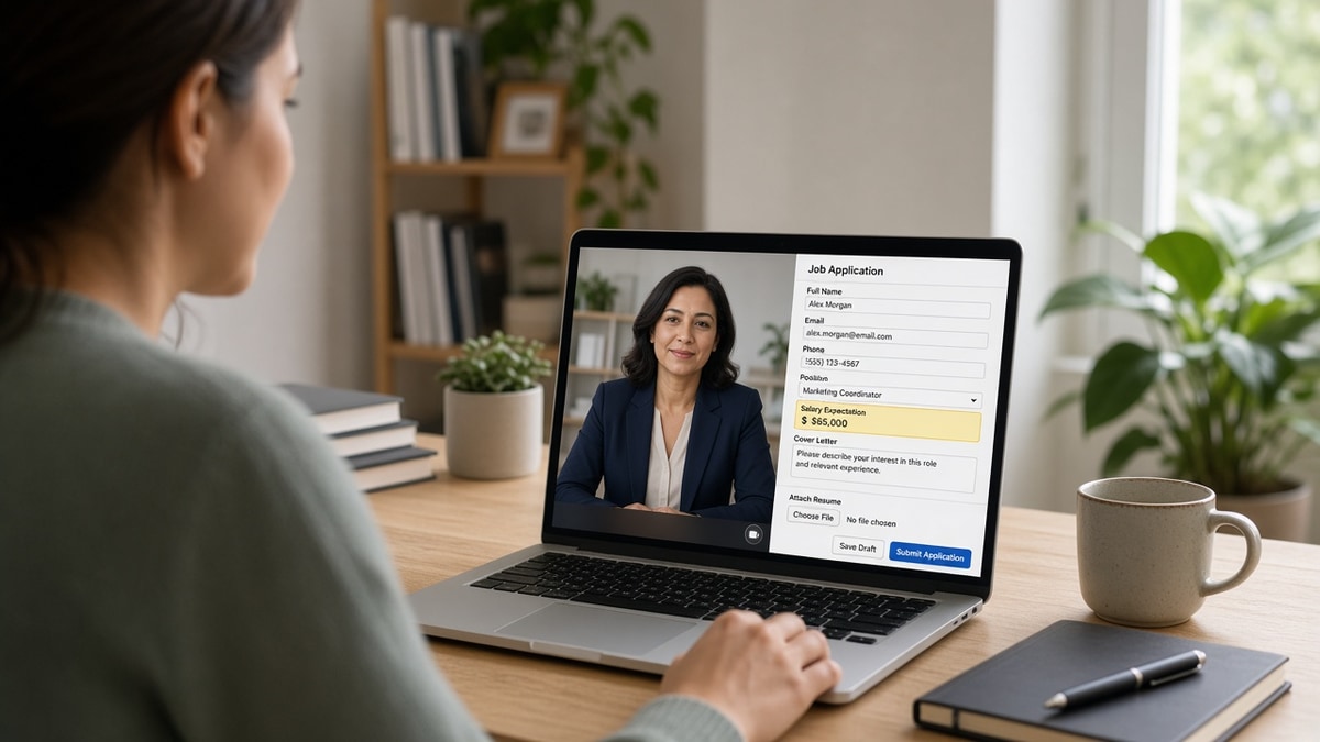 How to Answer Desired Salary on US Applications — HireFlow career guide
