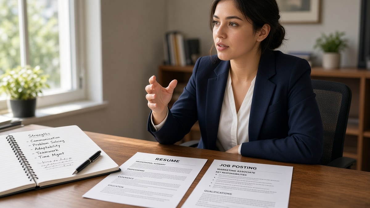 How to Answer What Are Your Strengths (US Examples) — HireFlow career guide