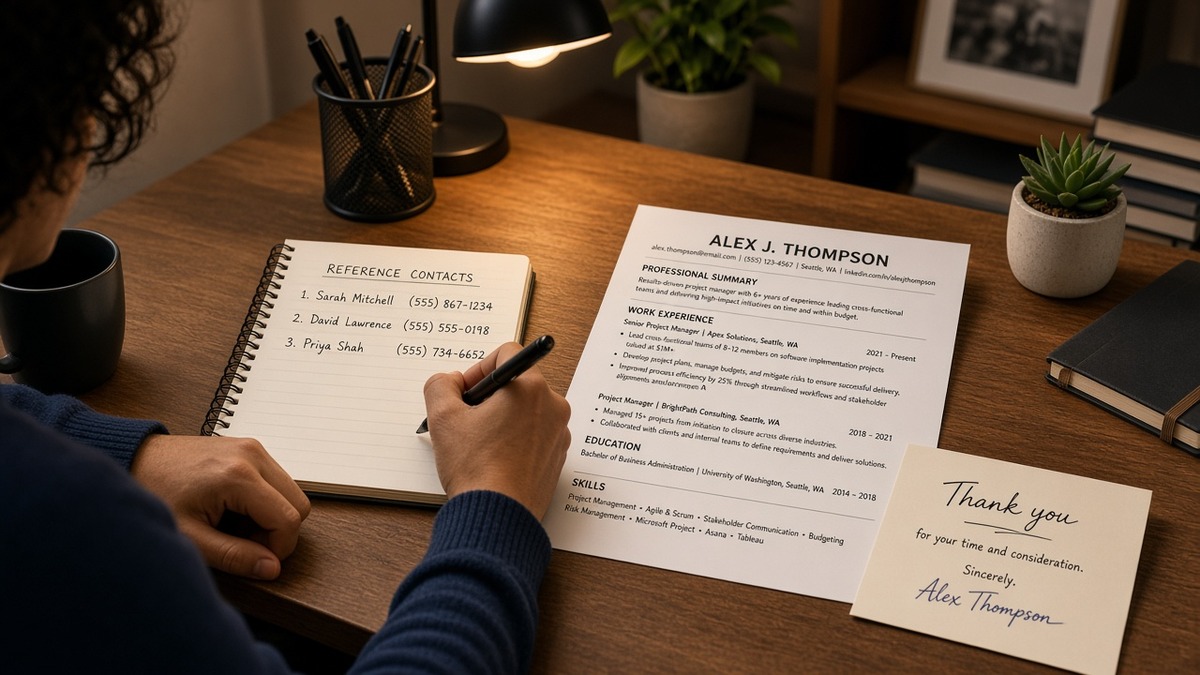 Choose References That Help Your US Job Search — HireFlow career guide