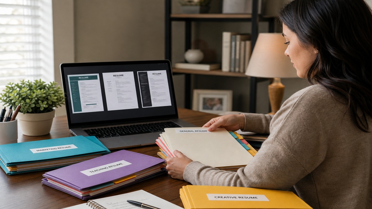 How to Create Multiple Resume Versions Quickly — HireFlow career guide