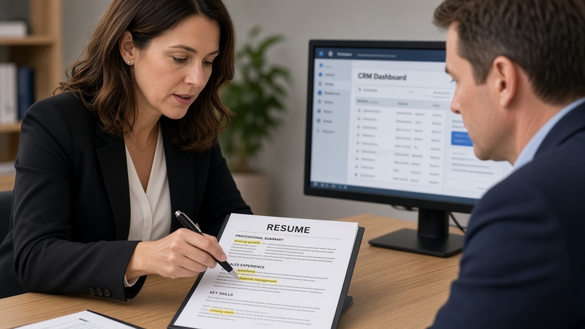 Job Match Tailoring for US Mid-Level Sales Resumes — HireFlow career guide
