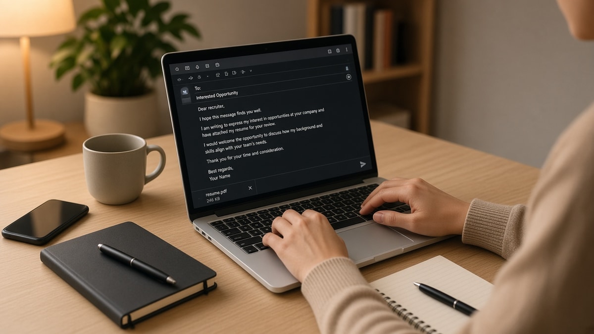 How to Email a Resume to a Recruiter (Template) — HireFlow career guide