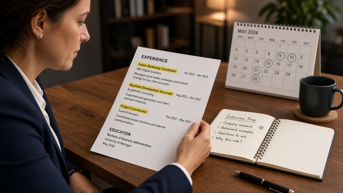 How to Explain Short Tenure Without Red Flags — HireFlow career guide