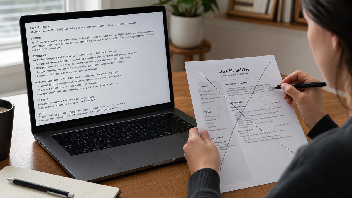 Fix Overlapping Job Dates on a US Resume (ATS Guide) — HireFlow career guide