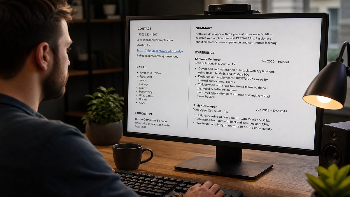 Include GitHub on Resume Without Parsing Issues — HireFlow career guide