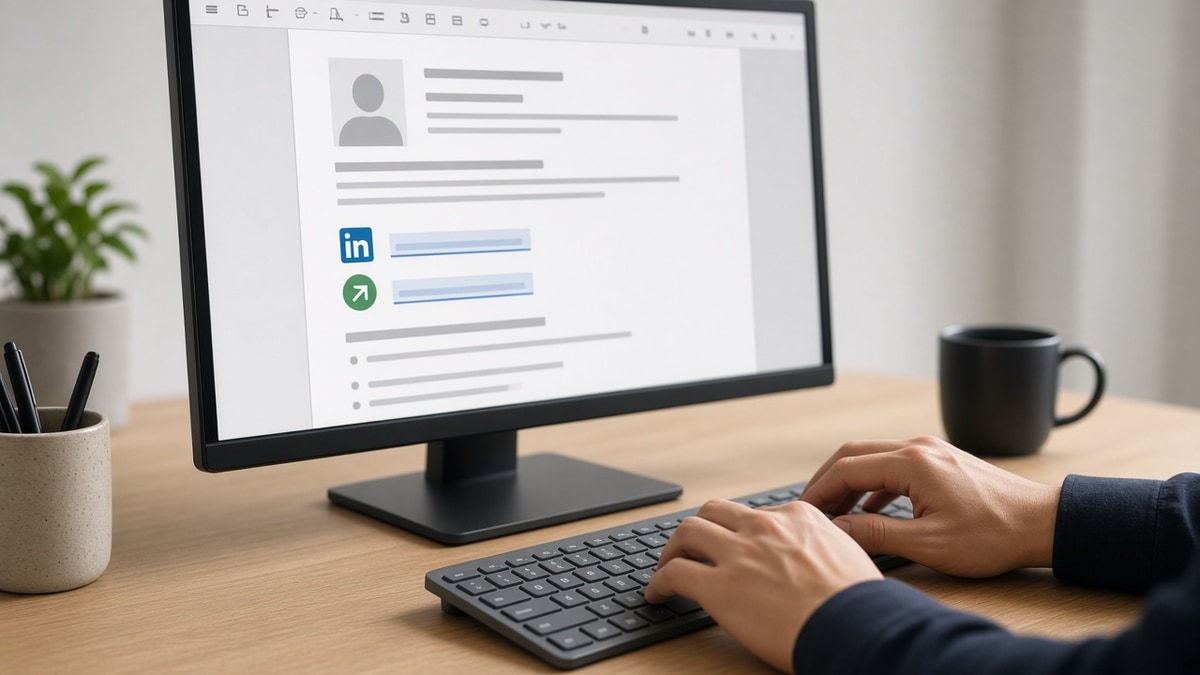 How to Include Links in an ATS Resume Safely — HireFlow career guide