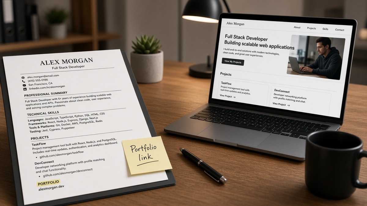 How to Include Portfolio Links That ATS Won't Strip — HireFlow career guide