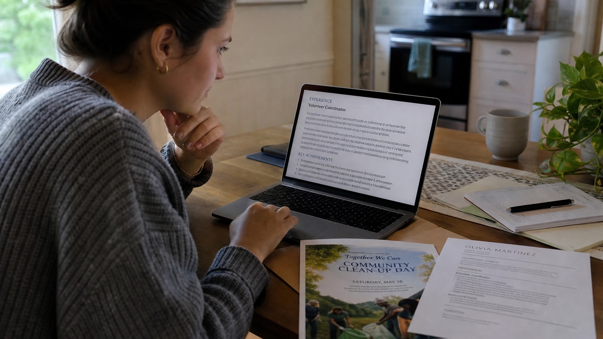 List Volunteer Experience as Work Experience — HireFlow career guide