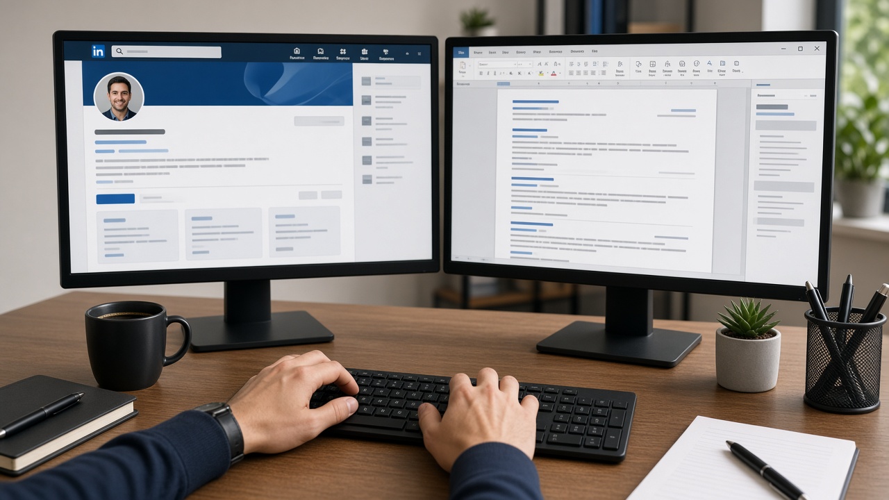 How to Make LinkedIn and Resume Consistent — HireFlow career guide