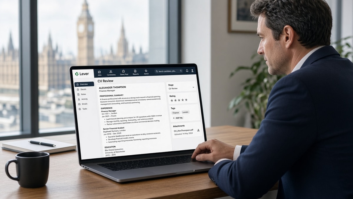 Optimize Your CV for Lever ATS (UK Finance Roles) — HireFlow career guide