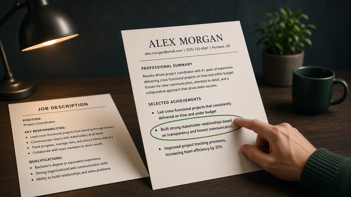 How to Optimize Your Resume for One Job Without Lying — HireFlow career guide