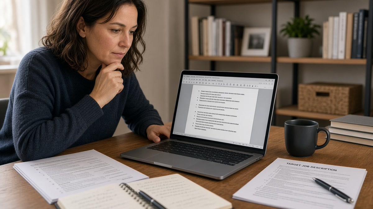 How to Reframe Old Experience for a New Role — HireFlow career guide