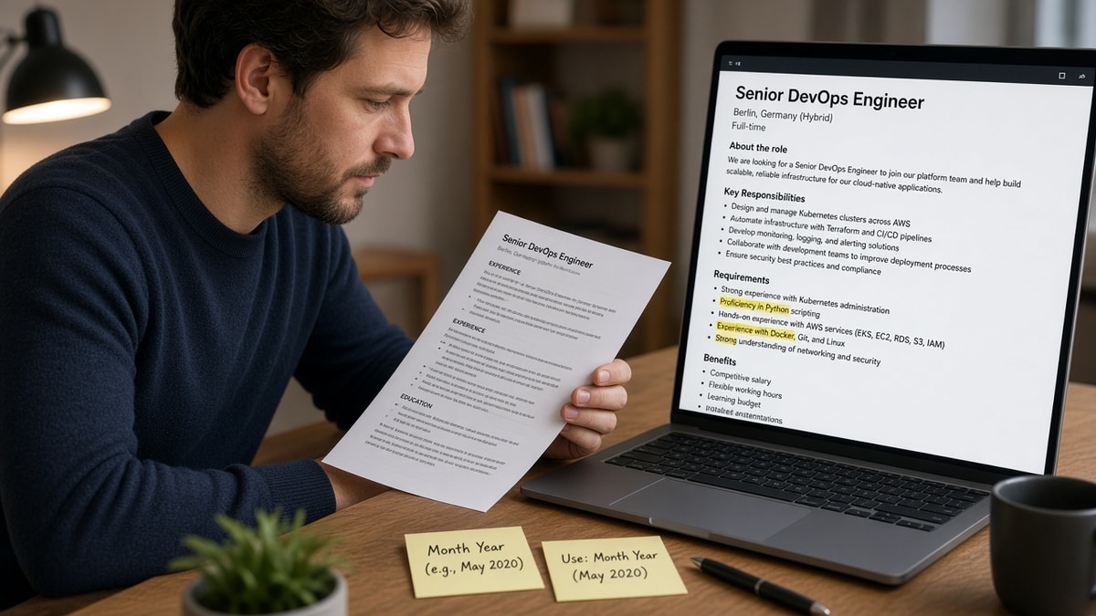 How to Tailor Your CV for Job Match Scores in European IT Roles — HireFlow career guide