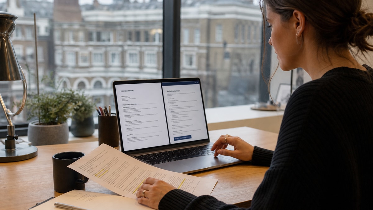 Tailor Your CV for European Marketing Job Match Scores — HireFlow career guide