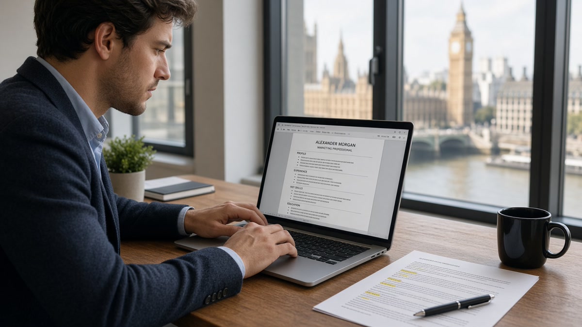 UK Marketing CV Job Match Scores: 5 Tailoring Steps — HireFlow career guide