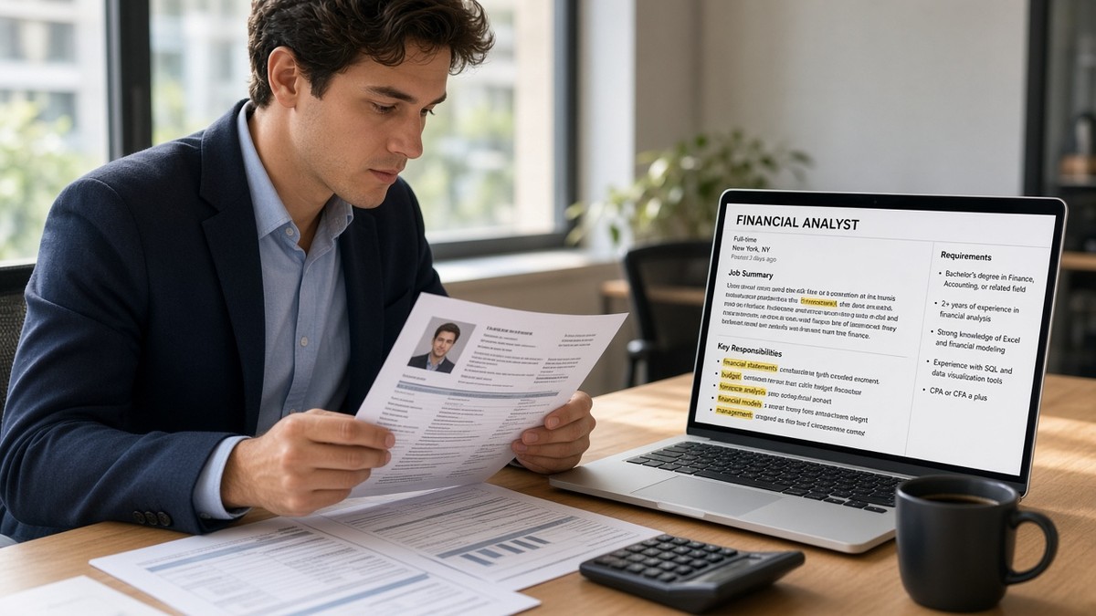 Tailor Resume for Job Match Scores: Entry-Level Finance — HireFlow career guide