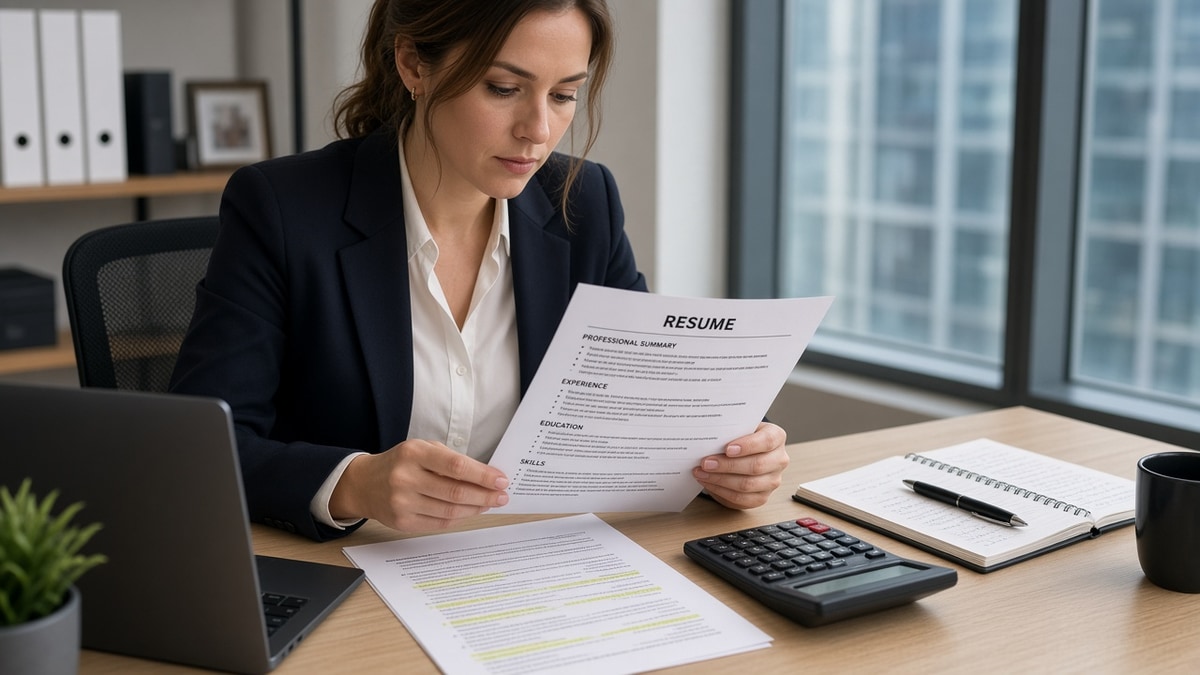 Tailor Resume for Job Match Scores in US Finance — HireFlow career guide
