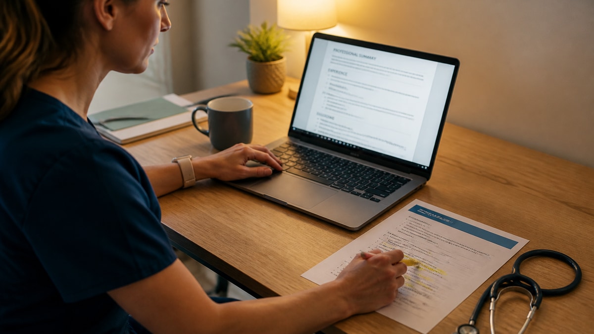 Tailor Resume for US Mid-Level Healthcare Job Match — HireFlow career guide