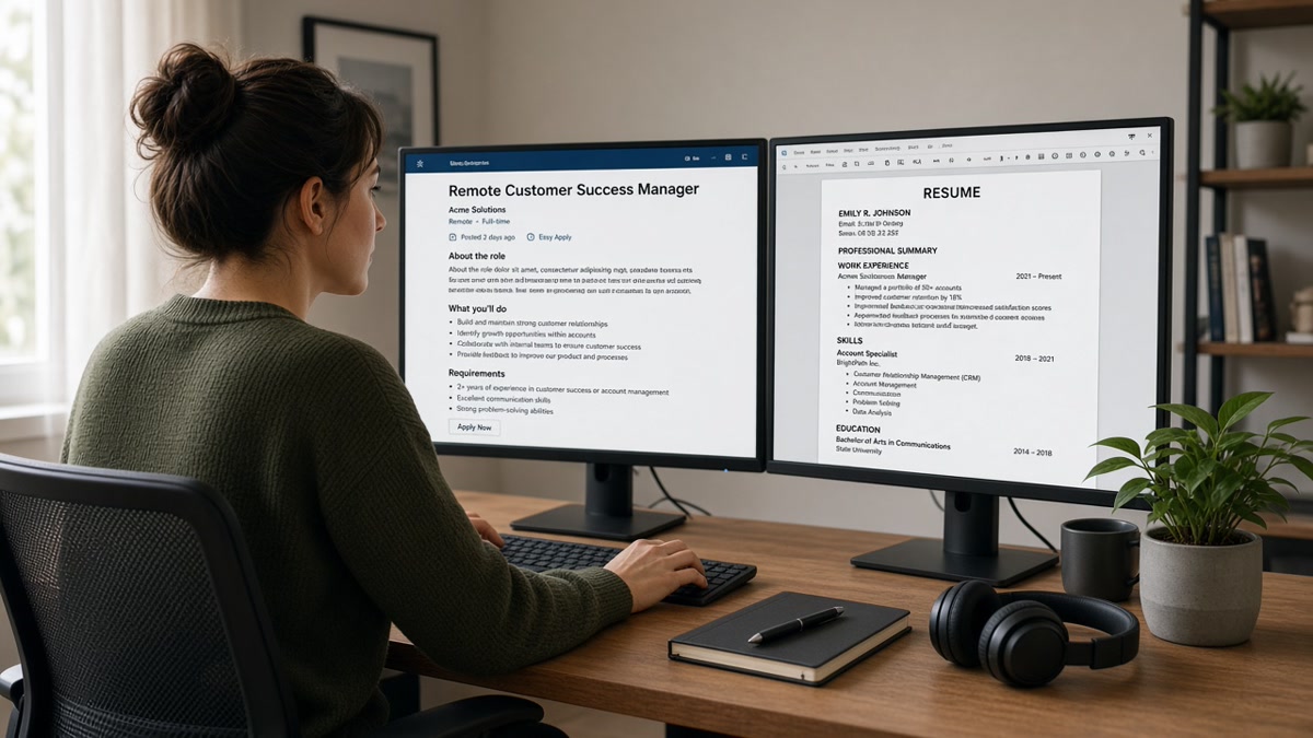 How to Tailor Your Resume for Remote Roles — HireFlow career guide