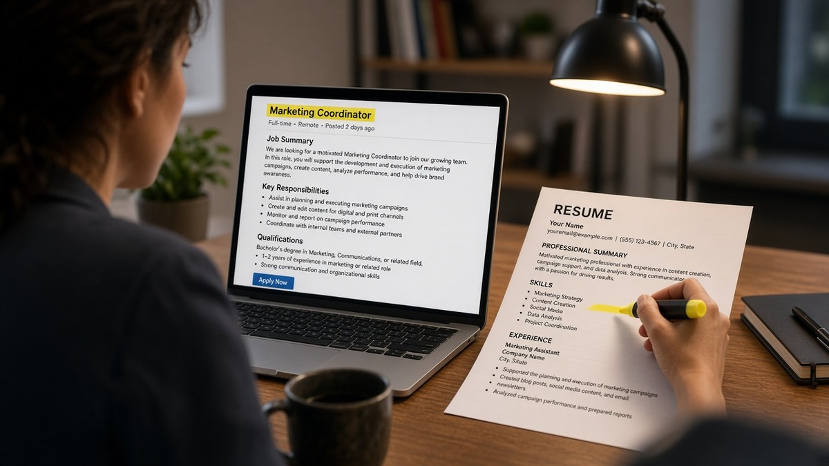 How to Tailor Your Resume Job Title to Match the Posting — HireFlow career guide