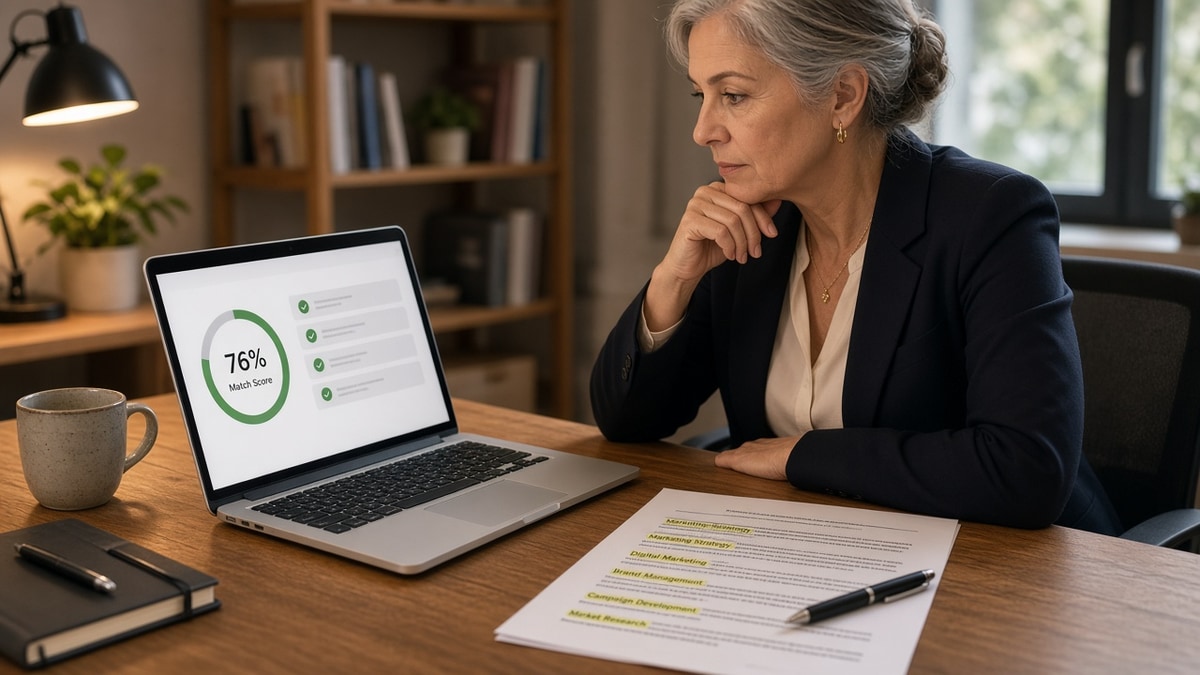 Senior US Marketing Resume Job Match Tailoring — HireFlow career guide