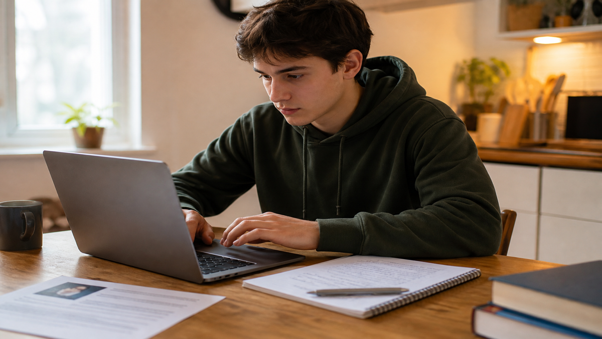 How to Type a Resume for a First Job — HireFlow career guide