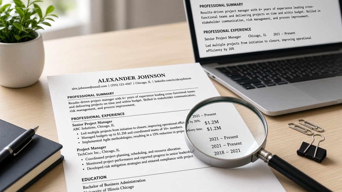 How to Use Hyphens and Dashes on US Resumes — HireFlow career guide