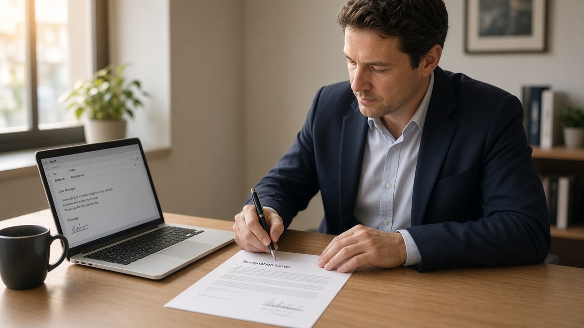 Resignation Letter Examples US Employees Use — HireFlow career guide