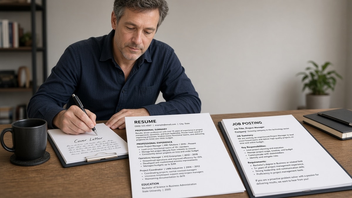 US Cover Letter When You're Overqualified — HireFlow career guide