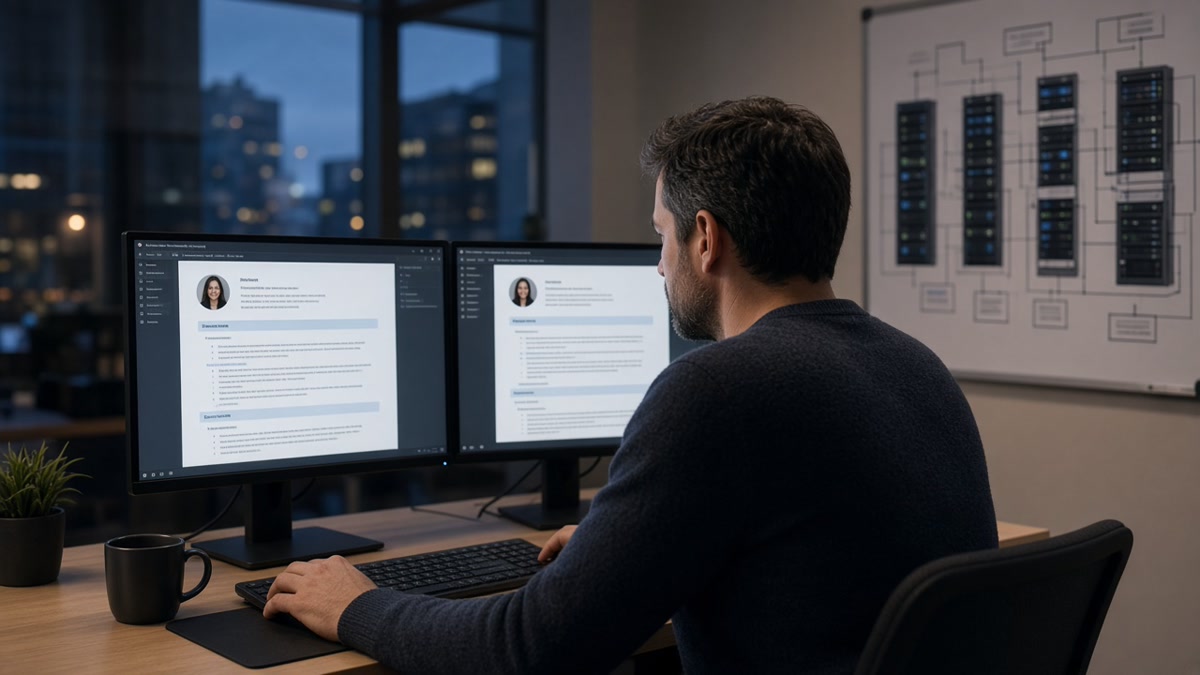 Job Match Tailoring for UK Mid-Level IT CVs — HireFlow career guide